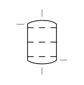 Tray Column Symbol