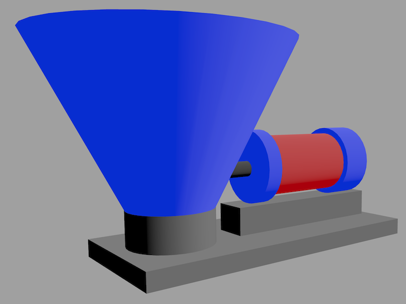 3D Model of Crusher