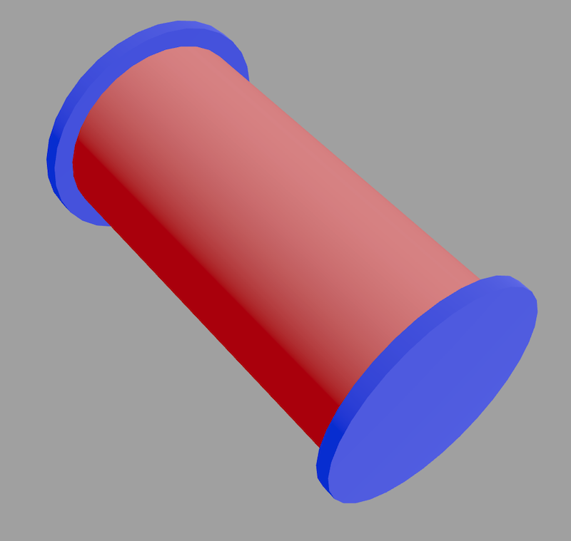 3D Model of Ultrasonic Flow Meter