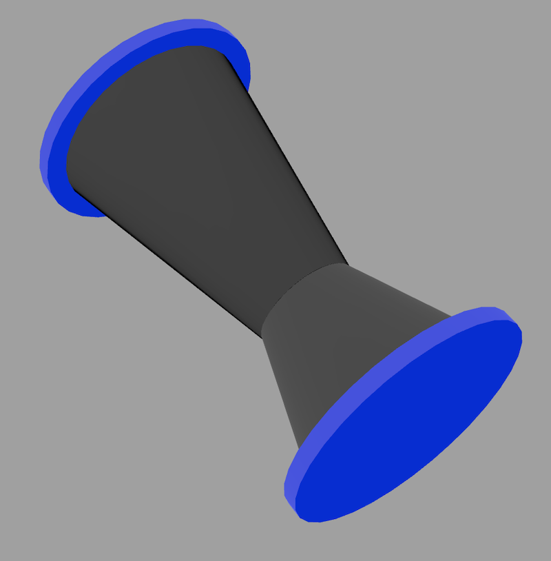 3D Model of Venturi Flow Meter