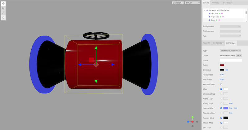 Adding Material Properties to an Object