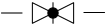 Butterfly Valve Type Form 1 ISO-10628 Symbol